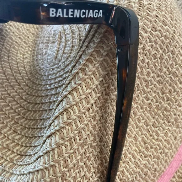 NWT Balenciaga Havana Brown Sunglasses - Picture 5 of 6